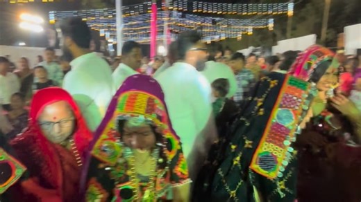 Meenuuu💕 on Instagram: "##❤️❤️ Shivlal Jayanti night program, Gulbarga filter belt Nagar🎶🎶💕💕"