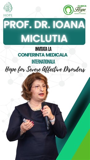 Clinica HOPE on Instagram: "Prof. Dr. Ioana Micluția, profesor universitar la UMF „Iuliu Hațieganu” Cluj-Napoca, a vorbit în cadrul Conferinței "Hope for Severe Affective Disorders" despre impactul tulburărilor cognitive în tulburările afective. 📊 Mesajul esențial: ✔️ Tulburările cognitive afectează semnificativ calitatea vieții pacienților ✔️ Deficitele în atenție, învățare verbală și funcții executive sunt prezente chiar și în perioadele stabile, nu doar în episoadele maniacale sau hipomaniac