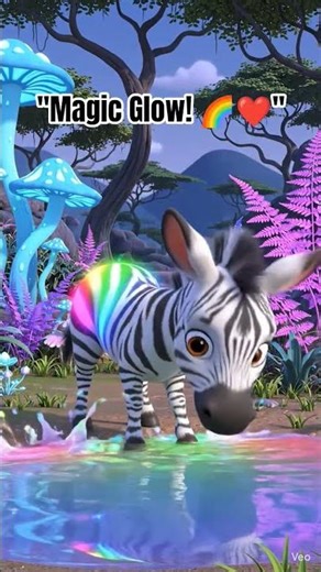 The Rainbow Zebra! 🦓✨