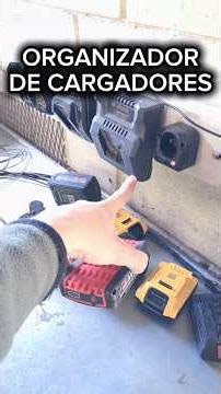 ​⚡️ ORGANIZADOR DE CARGADORES: CHAU CABLES 🛠️🔋​