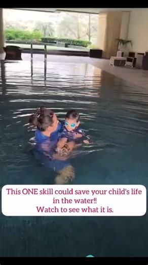 Nappy Nemo | Infant and Kids Swimming Mumbai on Instagram: "Looks like pure toddler fun? Think again! 🌀💦 This 'flip' is actually a LIFE-SAVING skill I teach every little swimmer. Why? Because when they accidentally go upside down underwater (and trust me, they all do at some point 😅), they know exactly what to do. In 10+ years of coaching, I've helped hundreds of tiny humans master this — and watching this 2.5-year-old absolutely NAIL it never gets old! 🏆✨ Ready to give your little one the g