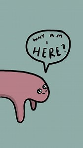 🪨 i am simply a rock in the pond of existence... and i’m EXCITED ABOUT IT. oh! and ily 🤍 #lennnie #mentalhealth #animation | Lennnie