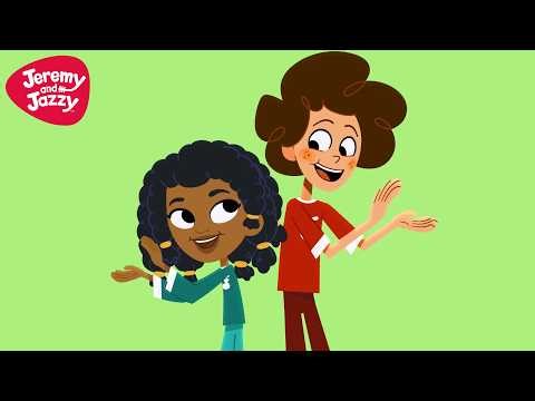 Pajama Dance 👖 Songs For Kids 🧸 Jeremy and Jazzy