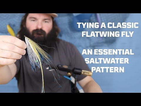 How to Tie the Classic Flat Wing Fly - Step by Step guide to a Northeast Essential