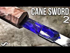 MAKING A CANE SWORD!!! Part 2
