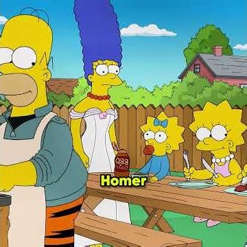 Homer Bought a Magic Grill | The Simpsons
