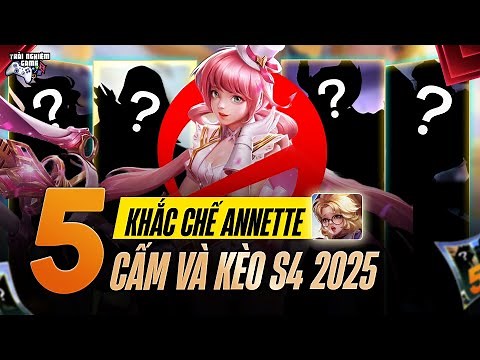 Top 5 Champions That Counter Annette Season S4 2025 - Catch Them Or Ban Them!
