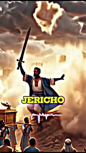 The Fall of Jericho: The Power of the Name of Jesus! #jericho #jesus #biblestory #shorts #faith