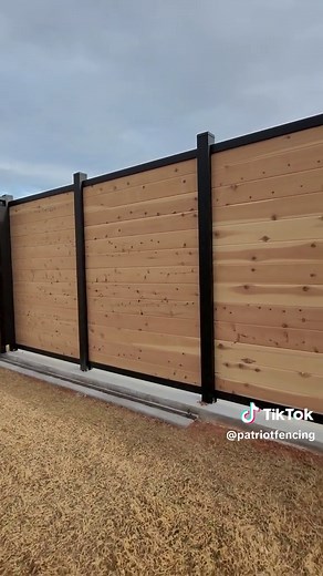 Custom 8ft Tall Horizontal Fence Installation Guide