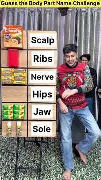 Guess The Body Part Name Challenge #viral #challenge #challeger #viralvideos #funny #viral #shorts
