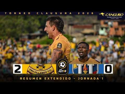EXTENDED HIGHLIGHTS | Trujillanos - UCV | Liga FUTVE Triunfobet