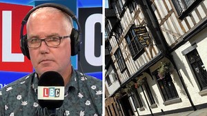 This 'incredible call' from a hotel owner helping the homeless left listeners 'in awe' | LBC