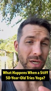 Most yoga classes just aren’t built for guys over 40 and that’s why so many men think yoga “isn’t for them.” Here’s the truth: If you’re a dude in your 40s, 50s, or 60s… you’re tight, you’re stiff, and you’ve never done yoga before, you’re NOT going to walk into a class full of flexible 20–30-year-old women and magically keep up. And that’s not your fault. Most studios start with “Okay everyone, reach down and touch your toes.” Meanwhile… most guys can’t even get close. So you feel discouraged, 