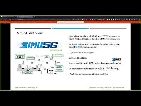 OMNeT++ 2021: Deployment and configuration of MEC apps with Simu5G