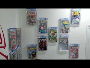 Displaying Comics on the Wall or Shelf | A Cheap and Secure Method