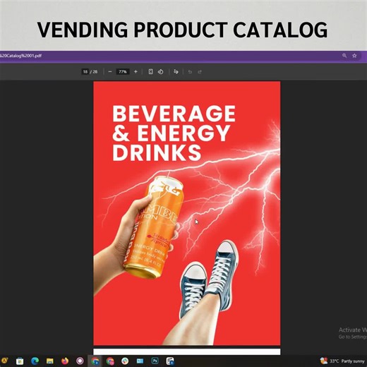 Editable Vending Machine Products Catalog, Vending Drinks Catalog, Vending Product List, Vending Snack Catalog, Free Vending Machine Labels - Etsy