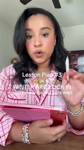 can’t believe we’re at our third lesson plan - let’s have the best week ever 🌈✨ save this video for when you’re ready to do your Sunday prep & plan 📝 #winterarc #lockin #becomingher #disciplineovermotivation #organizedlife