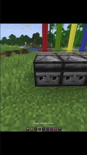 Colored lights in Minecraft #shorts #viral #trending #minecraft #viralshorts