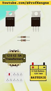 152K views · 991 reactions | simple convertisseur 12 V vers 220 V réalisé à base de deux IGBT | Abdul Karim Sere | Facebook