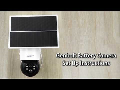 WIFI Battery Camera Setup-EN