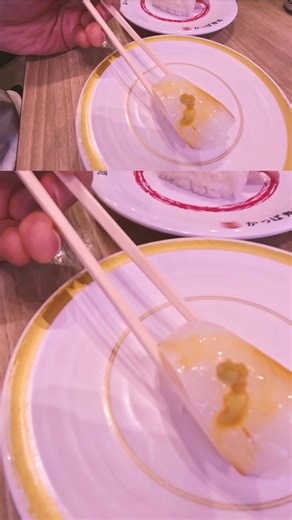 $4 Sushi Challenge! 🍣 Trying Maguro, Hamachi & Engawa on a Budget in Tokyo 🇯🇵 shorts