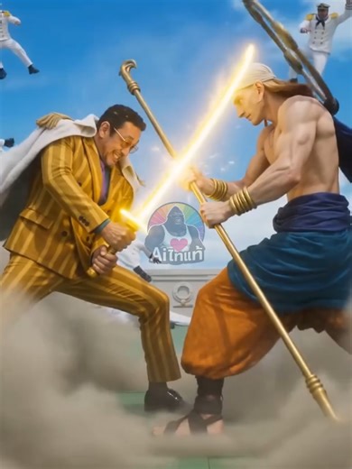 Kizaru vs Enel: Epic One Piece Showdown