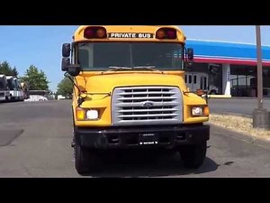 Northwest Bus Sales Used 1998 Ford Blue Bird School Bus 72 Passenger B05063