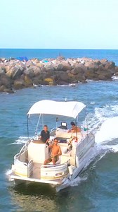 191K views · 745 reactions | Pontoon boat full of Water at Haulover Inlet! _ #miami #fastboat #speedboat #travelphotography #trip #yacht #jetski #waves #boat | WavyBoat I | Facebook