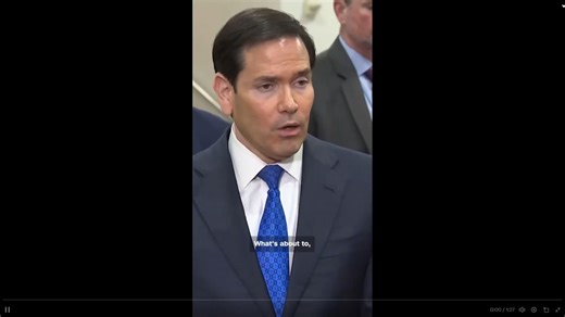 突发美国国务卿马克·鲁比奥表示，对伊朗的袭击将在未来数小时和数天内加剧。