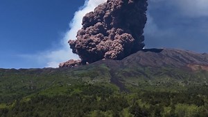 Italy's Mount Etna volcano erupts with massive ash plumes and ‘lava fountain'