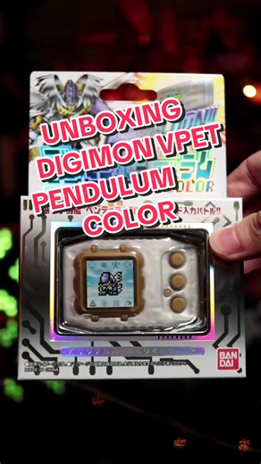 The ultimate VPET is now in COLOR Virus Busters #digimon #vpet #digimonvpet #virus #bandai