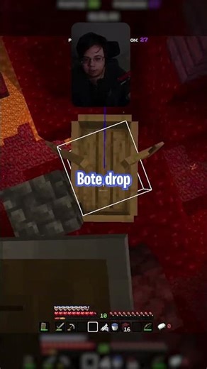 Bote drop #vidagamer #minecraft #ludmitch #humor