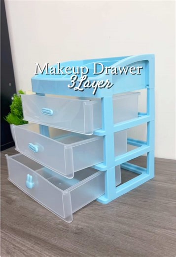 Organize Your Makeup with a 3-Layer Drawer Setup