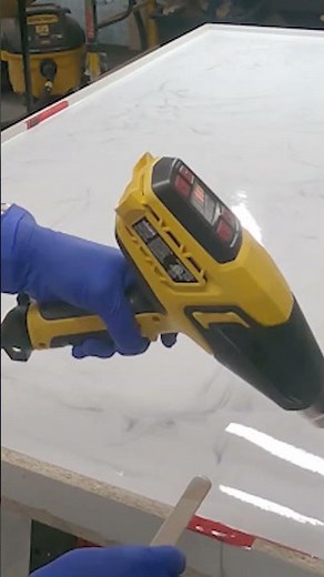 Comptoir de cuisine en époxy