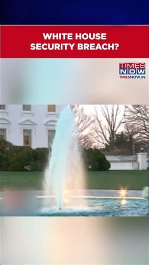 White House Breaking: Van Smashes Into Security Barricade Near White House #shorts