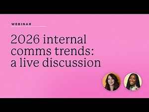 Top 2026 internal comms trends