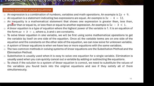 1.1K views · 48 reactions | LINEAR EQUATIONS PART 5 | RAY'S NOTES | Facebook