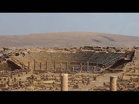 Roman ruins timgad / Tourist destination Algeria - History and Origin