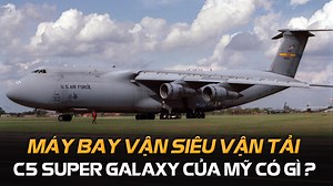 Máy bay vận tải "C5 Super Galaxy" của Mỹ khủng cỡ nào? Dài 75 mét, sải cánh 68 mét, tải trọng 420 tấn "#Top10 #khampha #reviewtop #review ©️ Nội dung được sản xuất bởi Vnstar Media #VnstarMedia #Vnstarnetwork" | Minnal Gaming