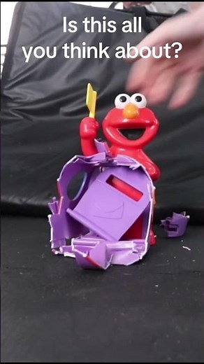 Elmo’s Mailbox Destruction — for those who didn’t know