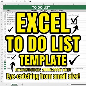 Automated Excel To-do List Template: Task Tracker (digital Download) - Etsy Australia