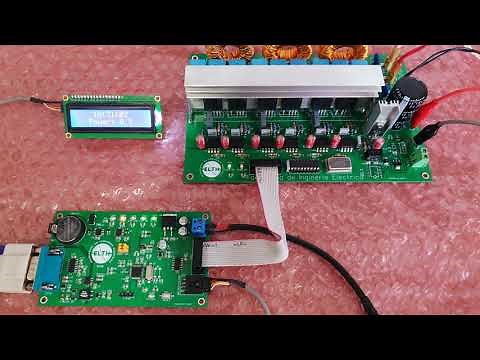 SPWM Three Phase Inverter Controlled by STM32F103C8
