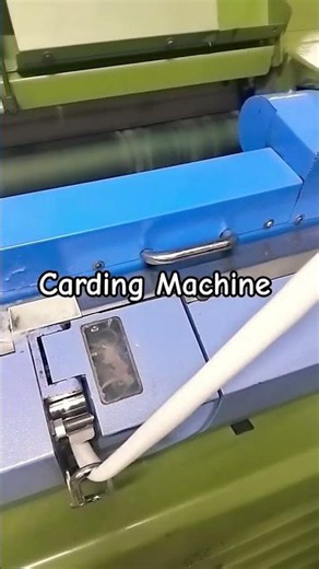 Carding Machine #CardingMachine #SpinningMills #Textiles#ringspinning