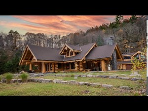 Inside a $6,800,000 log home in Ontario Canada