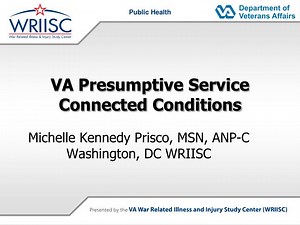 VA Presumptive Service Connected Conditions - SlideServe