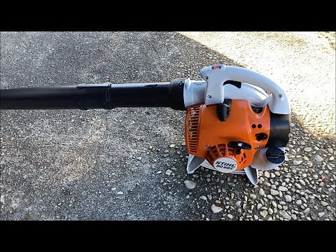 How to start a Stihl BG56C
