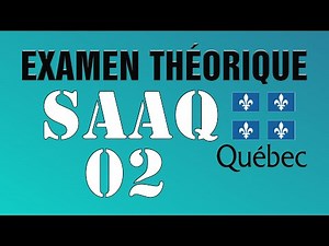 EXAMEN THEORIQUE SAAQ - QUÉBEC | SIGNALISATION ROUTIÈRE_02