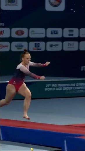 2026 World Championships - Women’s tumbling final!🤯🔥 #flip #gymnastics #gymnast #flips #tumbling