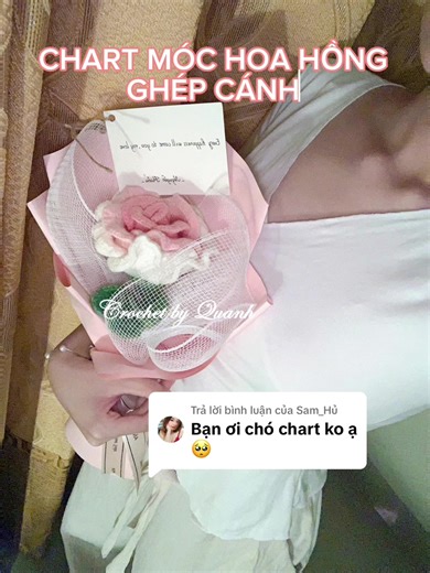 Trả lời @Sam_Hủ Chart móc hoa hồng ghép cánh #roseattitude #crochet #crochettiktok #hoalenhandmade #crochettutorial #hoalenhandmadebyQuanh #crochetby_quanh #hoalenthucong #rosecrochet