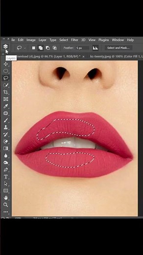 How to Get Glossy Lips in Photos!